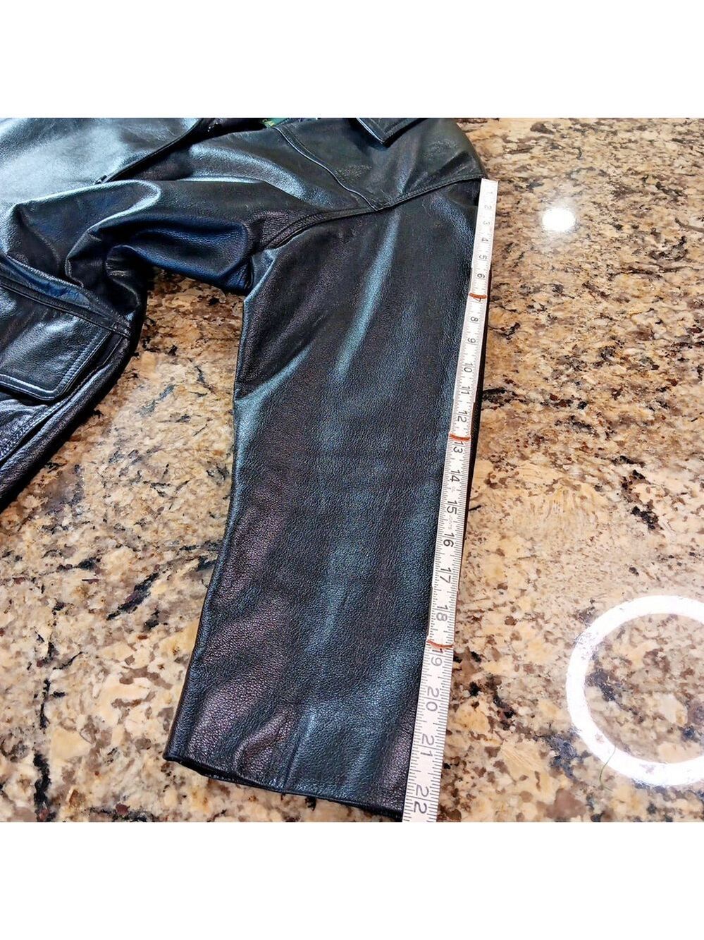 Small 4-6 Danier Leather Y2K Womens Black Leather Jacket Thinsulate 2001 Design - Picture 8 of 13